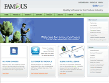 Tablet Screenshot of famoussoftware.com
